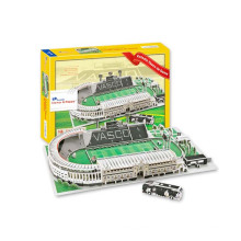 Enigma 3D do estádio dos brinquedos 168PCS de DIY com certificação En71